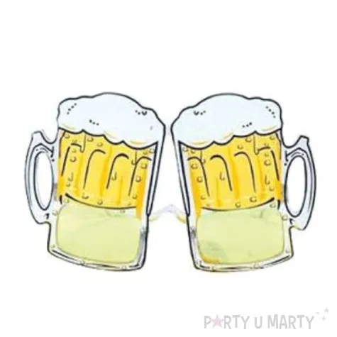 okulary party beer googles gadgetmaster