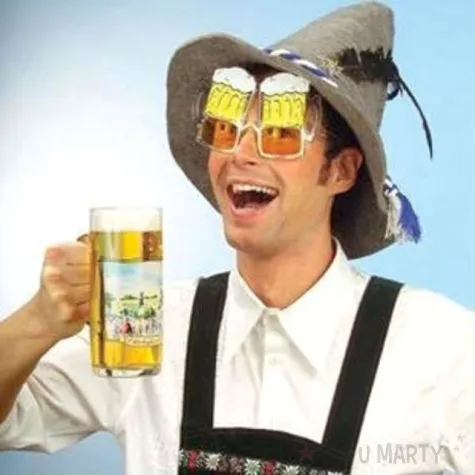 okulary party beer googles gadgetmaster