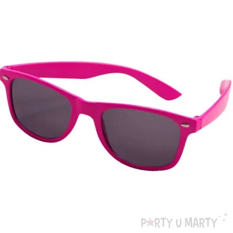 okulary party blues brothers rozowe folat