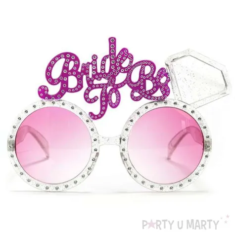 okulary party bride to be