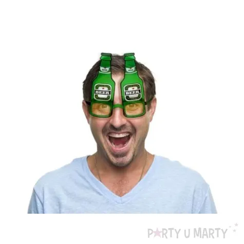 okulary party butelki piwa 1 szt
