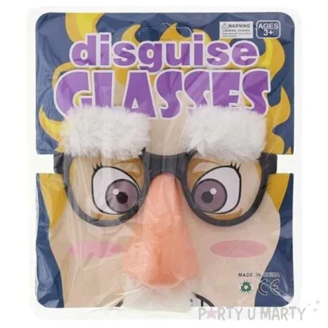 okulary party charakteryzacja siwa