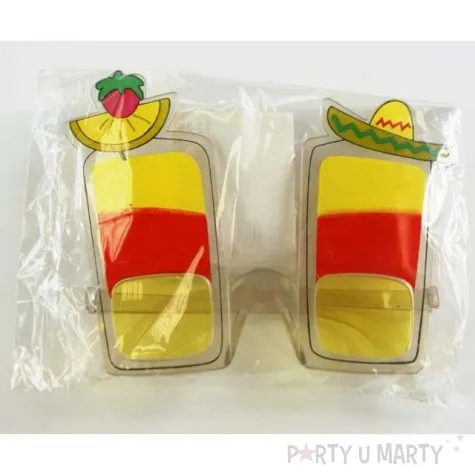 okulary party drink sombrero tamipol