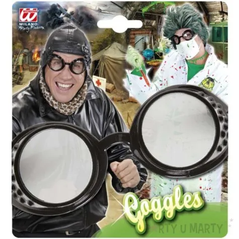 okulary party gogle pilota widmann