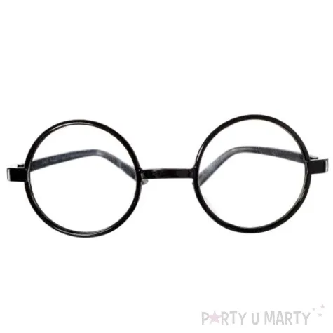 okulary party harry potter czarne amscan