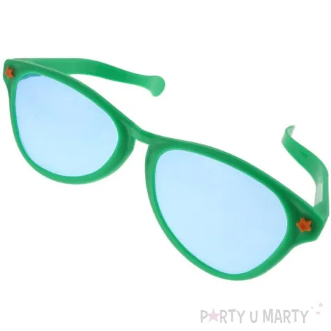 okulary party jumbo zielone godan