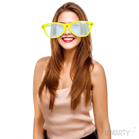 okulary party jumbo zolte godan