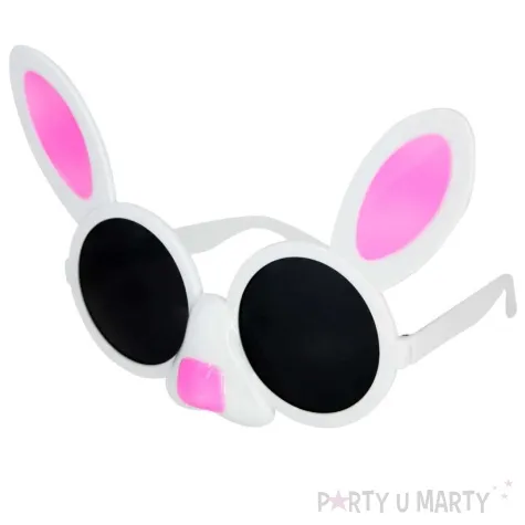 okulary party kroliczek z uszami partypal