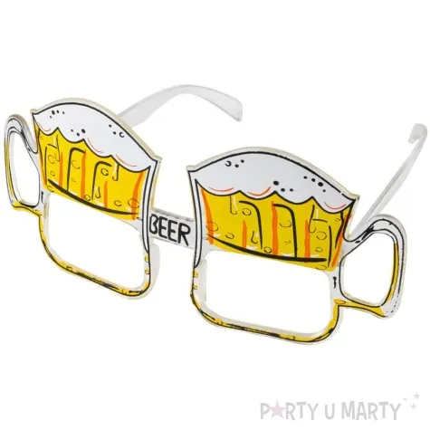 okulary party kufel piwa amscan