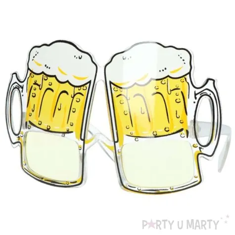 okulary party kufel piwa folat