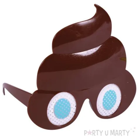 okulary party kupa poop fyasa