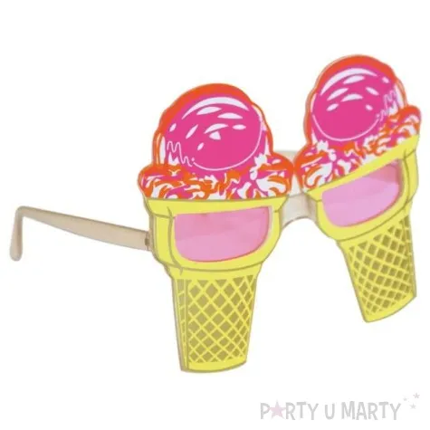 okulary party lody rozowe tamipol