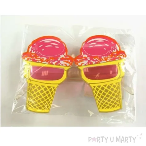 okulary party lody rozowe tamipol