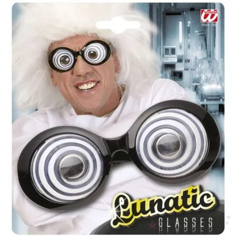 okulary party lunatyk czarne widmann