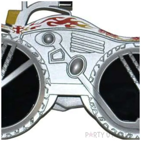 okulary party motor funny fashion