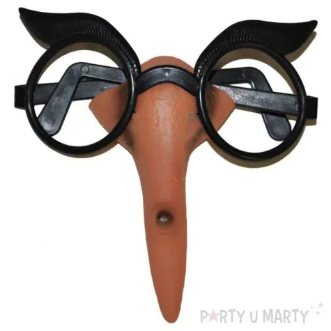 okulary party nos czarownicy funnyfashion