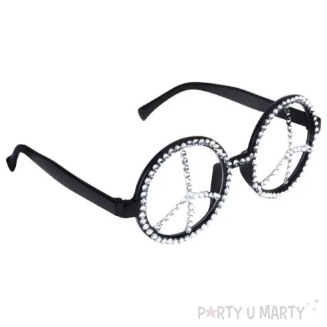 okulary party pacyfka krysztalowa funnyfashion