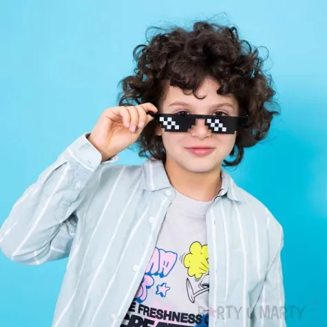 okulary party piksele deal with it waskie partypal