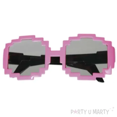 okulary party pixel okragle ootb