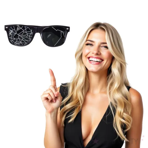 okulary party potluczone funny fashion