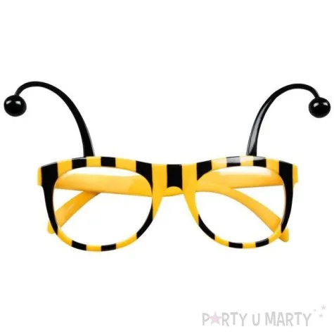 okulary party pszczolka zolte boland