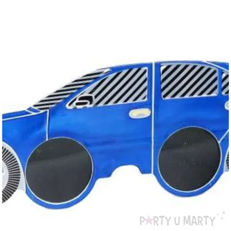 okulary party samochod fan motoryzacji niebieski tamipol