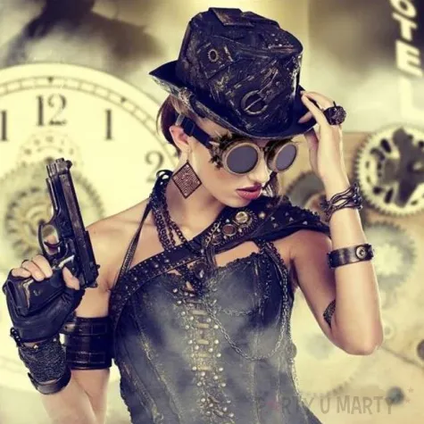 okulary party steampunk