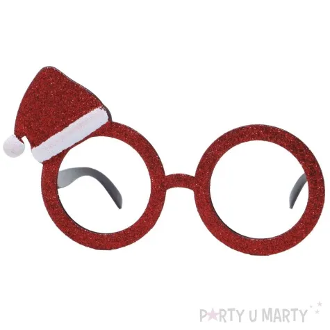 okulary party swiety mikolaj okragle guirca