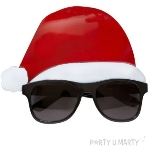 okulary party swiety mikolaj w czapce widmann