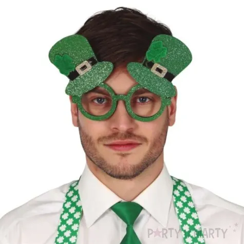 okulary party swiety patryk kapelusze guirca