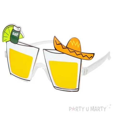 okulary party tequilla z sombrero partypal