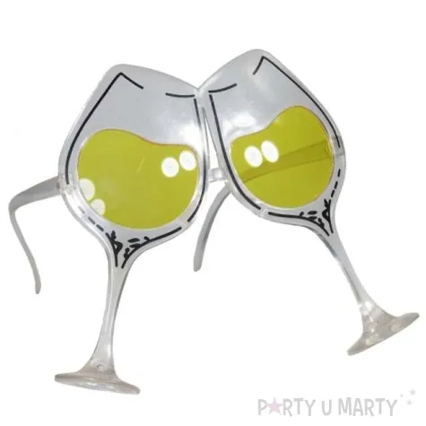 okulary party toast szare tamipol