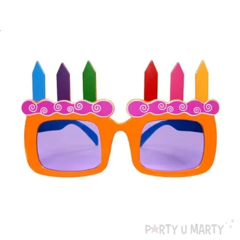 okulary party torciki