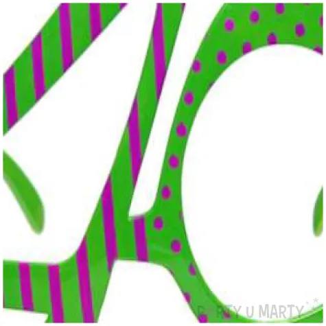 okulary party urodziny 40