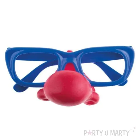 okulary party z nosem funny fashion