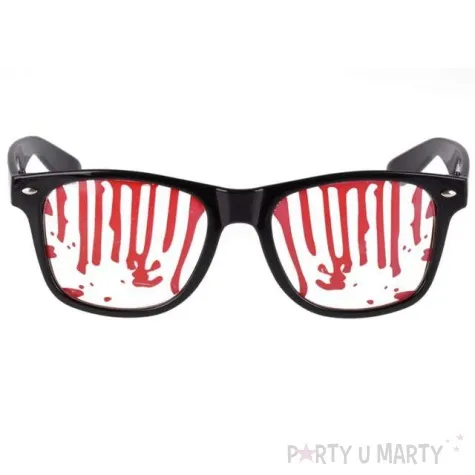 okulary party zakrwawione halloween arpex