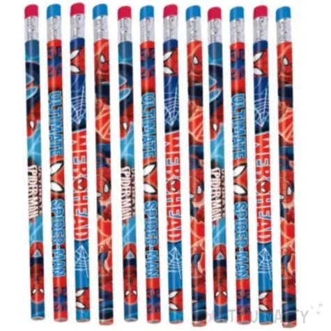 olowek spiderman amscan 12 szt