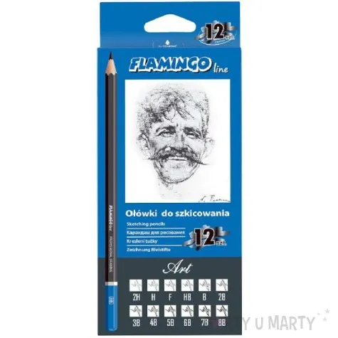 olowki techniczne titanum 8b 2h 12 szt