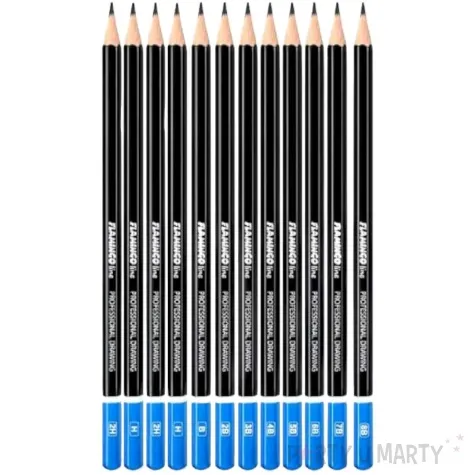 olowki techniczne titanum 8b 2h 12 szt