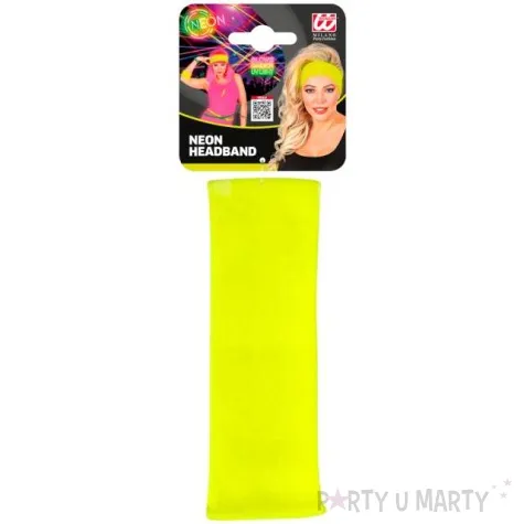 opaska elastyczna classic neon zolta widmann