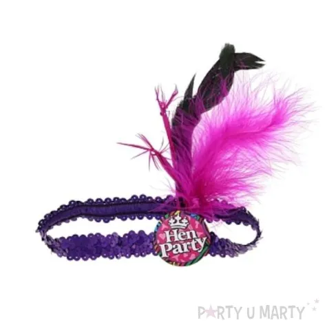 opaska elastyczna party hen party retro
