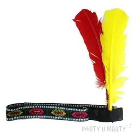 opaska elastyczna party indianin kolor losowy