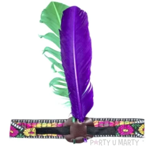 opaska elastyczna party indianin kraszek