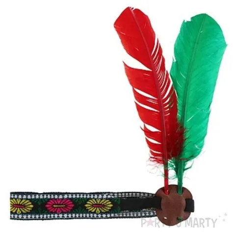 opaska elastyczna party indianin rozm s kolor losowy