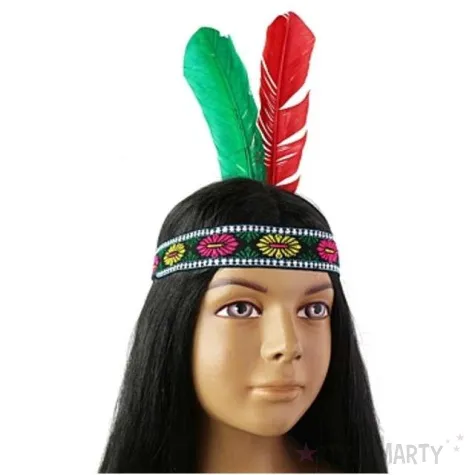 opaska elastyczna party indianin rozm s kolor losowy