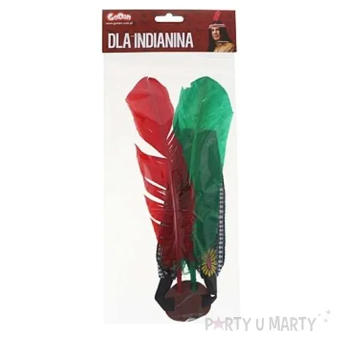 opaska elastyczna party indianin rozm s kolor losowy