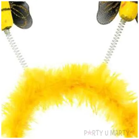 opaska na glowe pszczolka z puchem fries