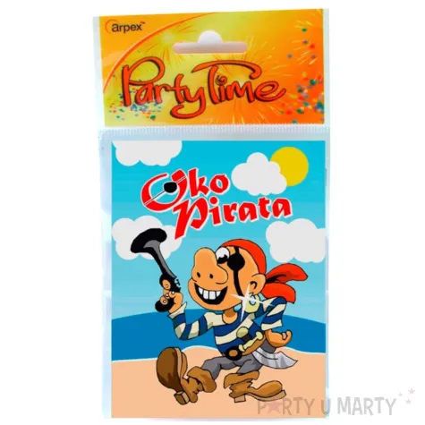 opaska na oko pirat czarna arpex