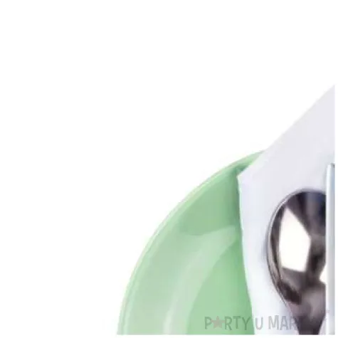 opaska na sztucce kwiatek niebieski jutowy arpex 4 szt