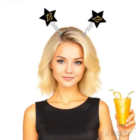 opaska party 18 urodziny gwiazdki